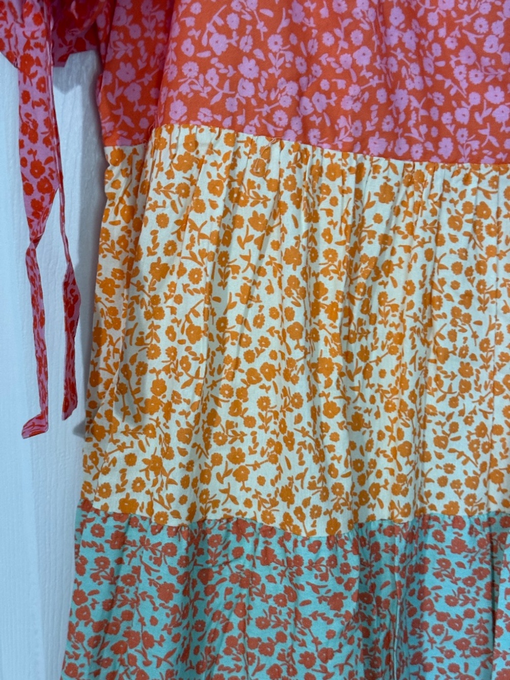 English Factory Multicolored Dress 3X - Picture 5 of 7